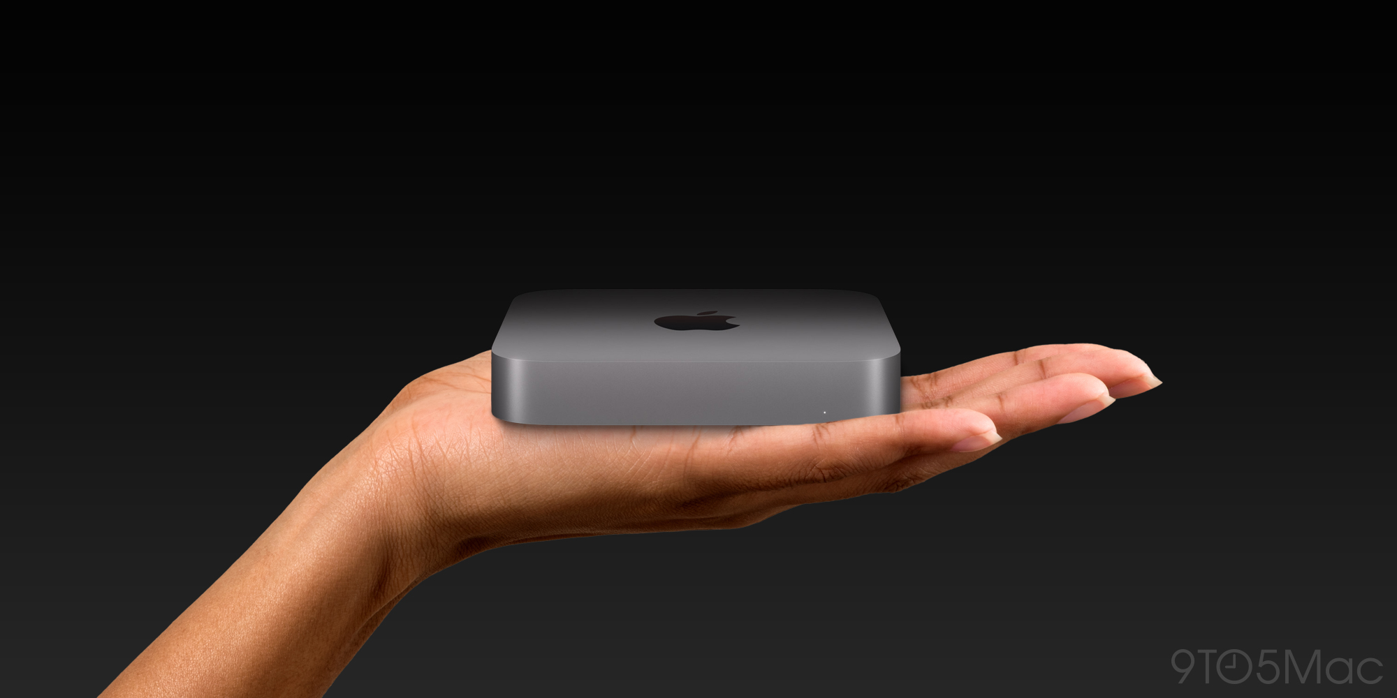 concepto de Mac mini más pequeño