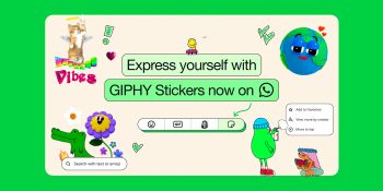 WhatsApp introduces animated stickers provided by GIPHY