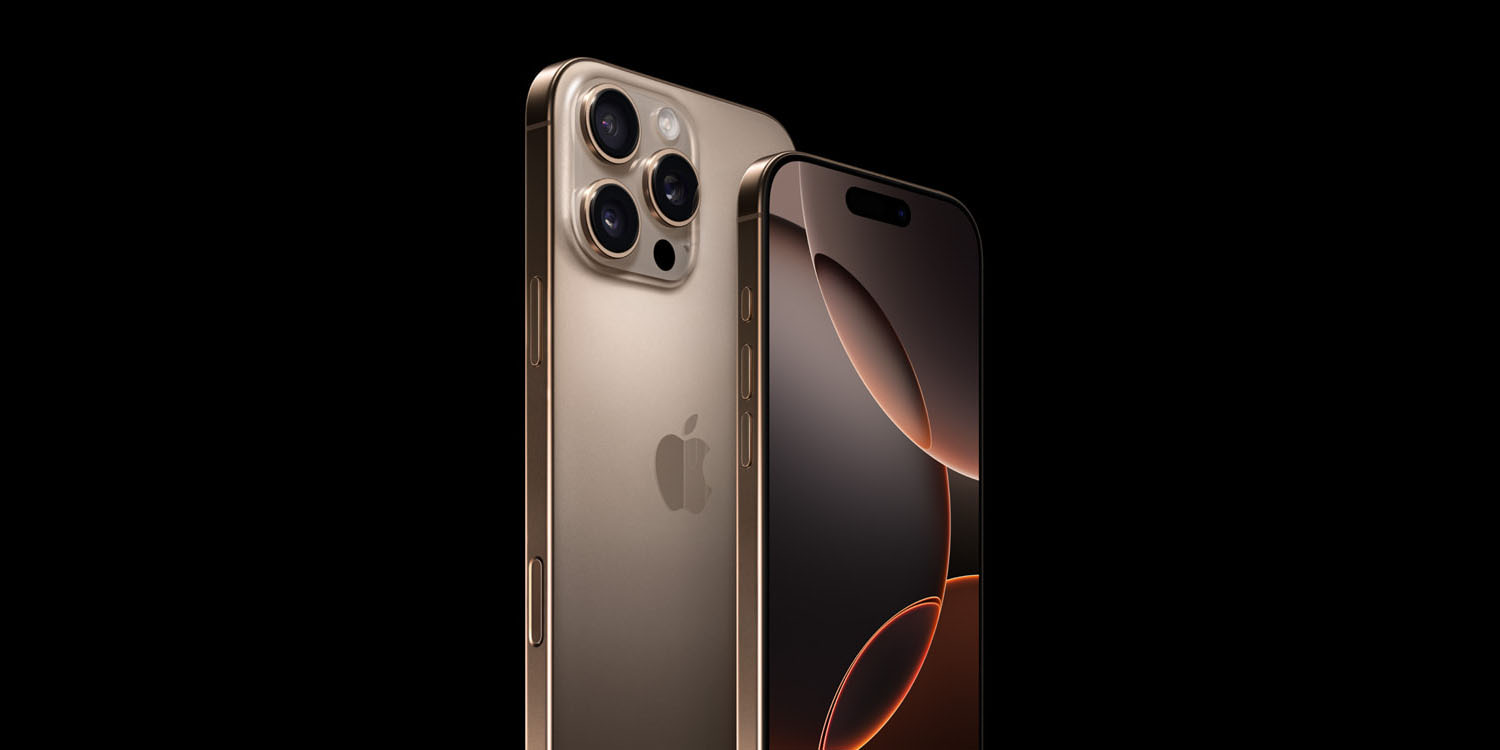 AT&T 'free' iPhone 16 Pro | Apple promo image of new phone