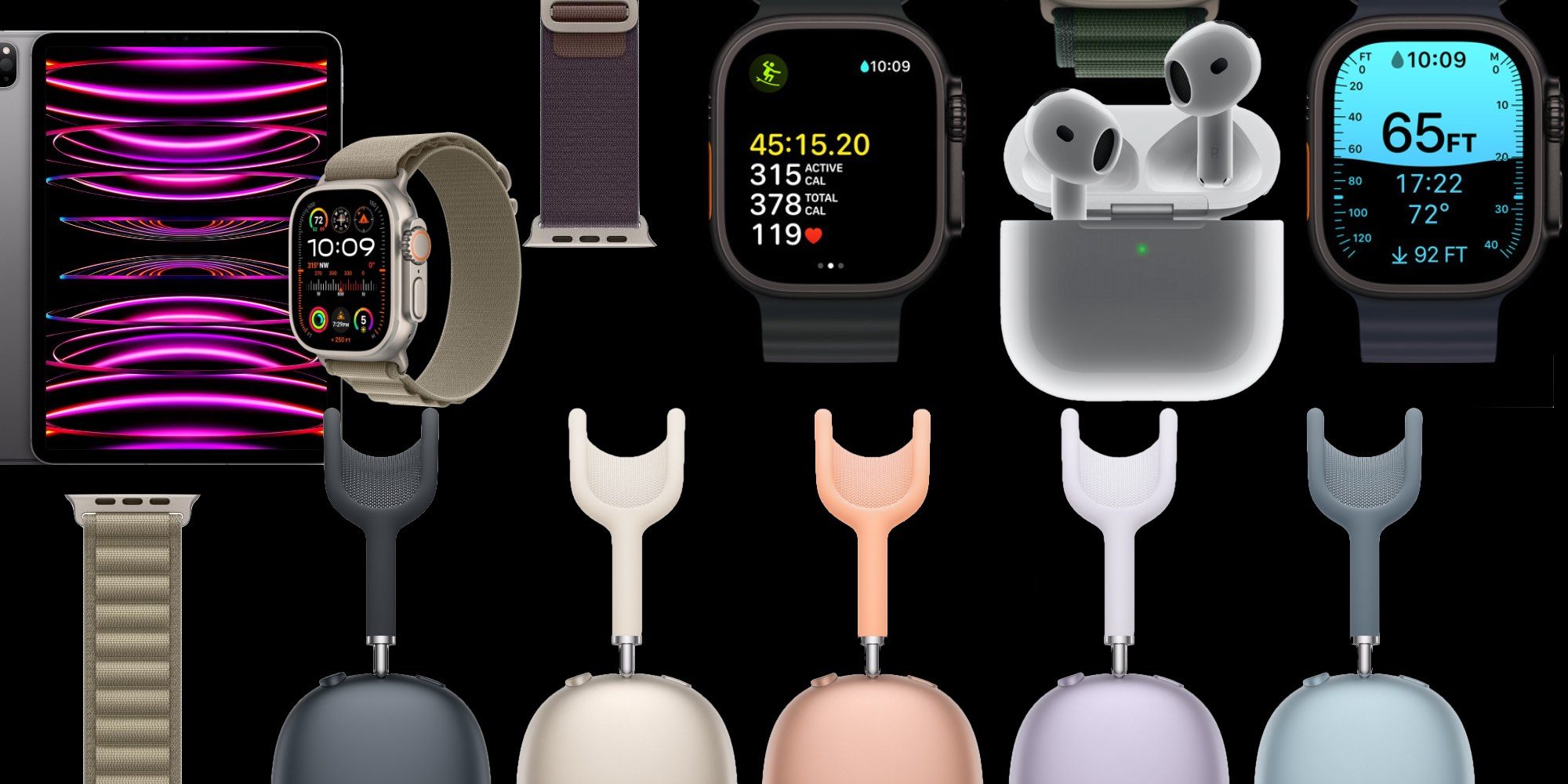 Сделки: AirPods Max USB-C на $130 дешевле и Apple Watch Series 10 за $99 с трейд-ином, M2 iPad Pro на $1000 дешевле, чехлы для iPhone 16 и многое другое