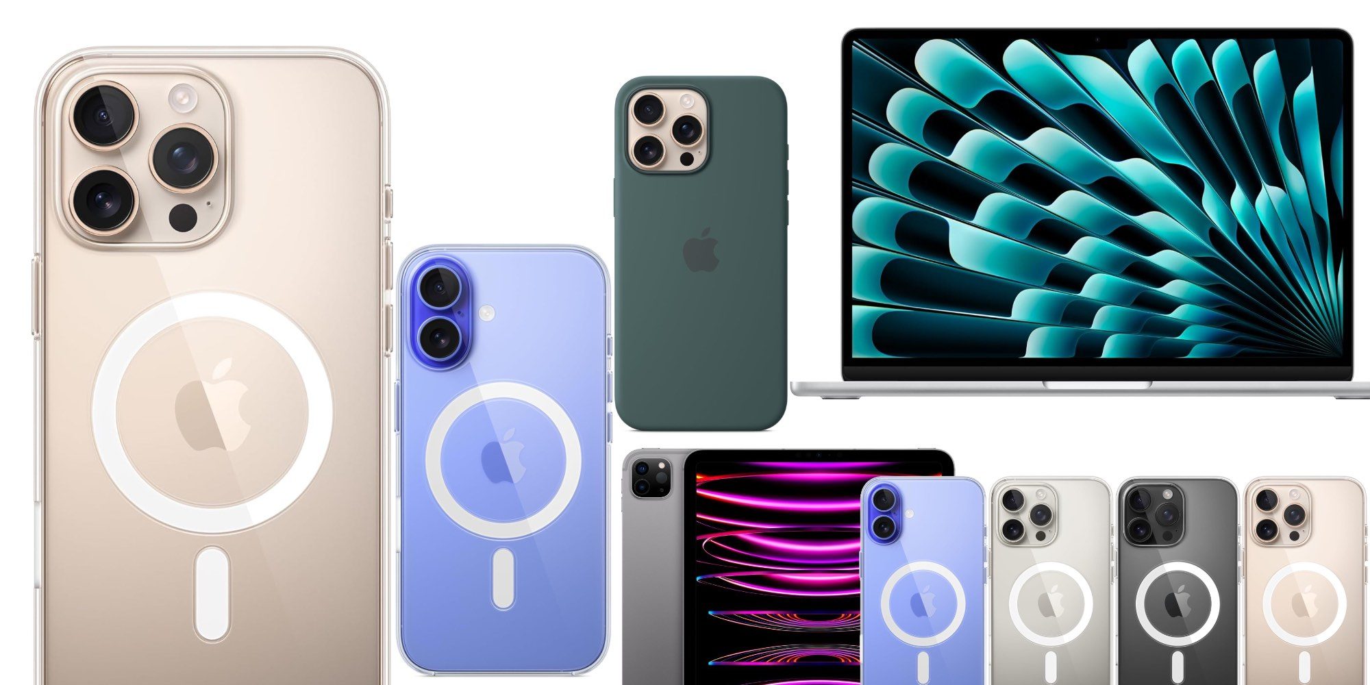 Скидки: чехлы для Apple iPhone 16 по цене от $30, скидка $1000 на M2 iPad Pro, MacBook Air M3 на 16 ГБ, замок Apple Home Key и многое другое