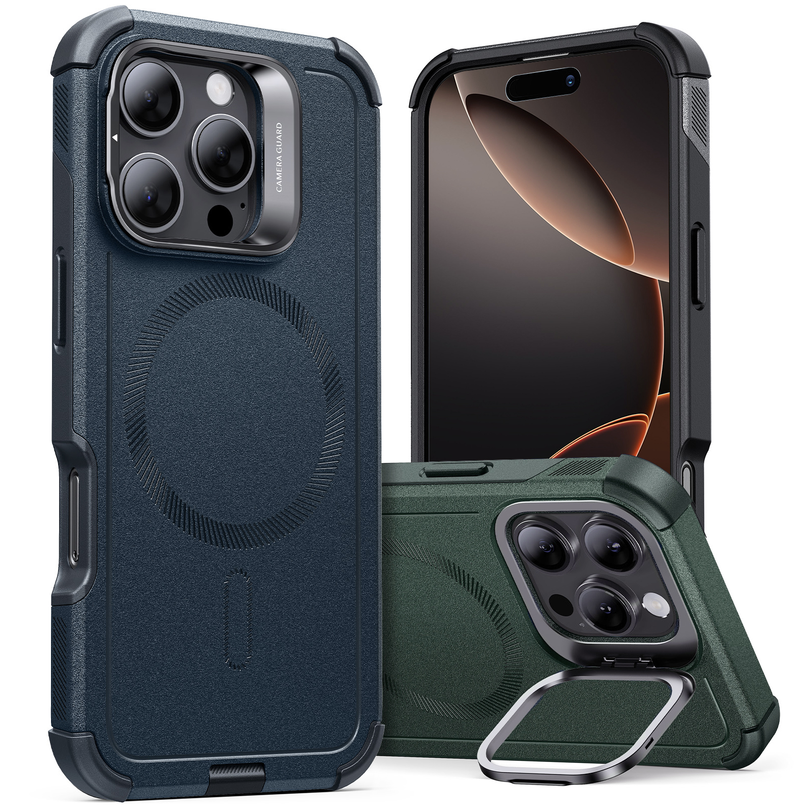 Iphone Casestack ESR’s iPhone 16 case line debuts with integrated stash stand, fast ...