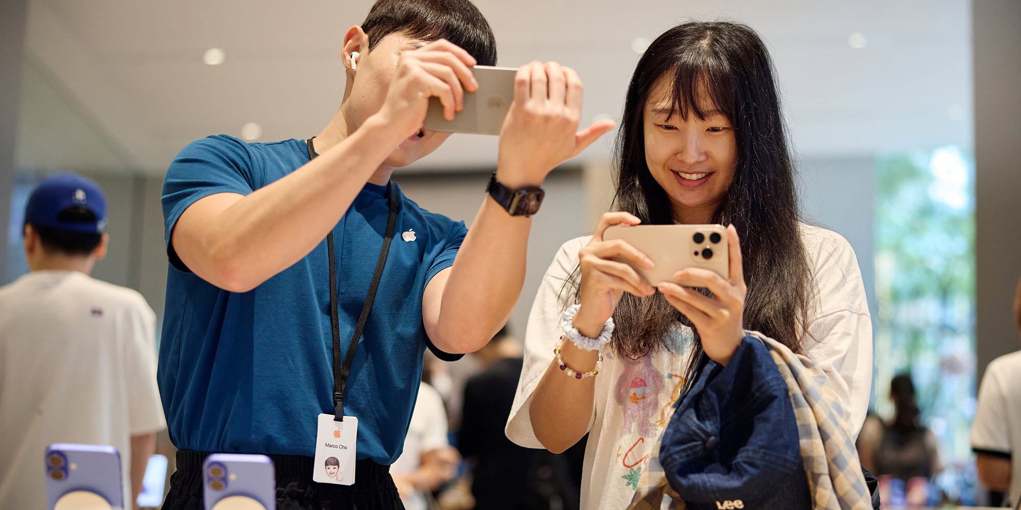 Official photos from Apple Stores around the world