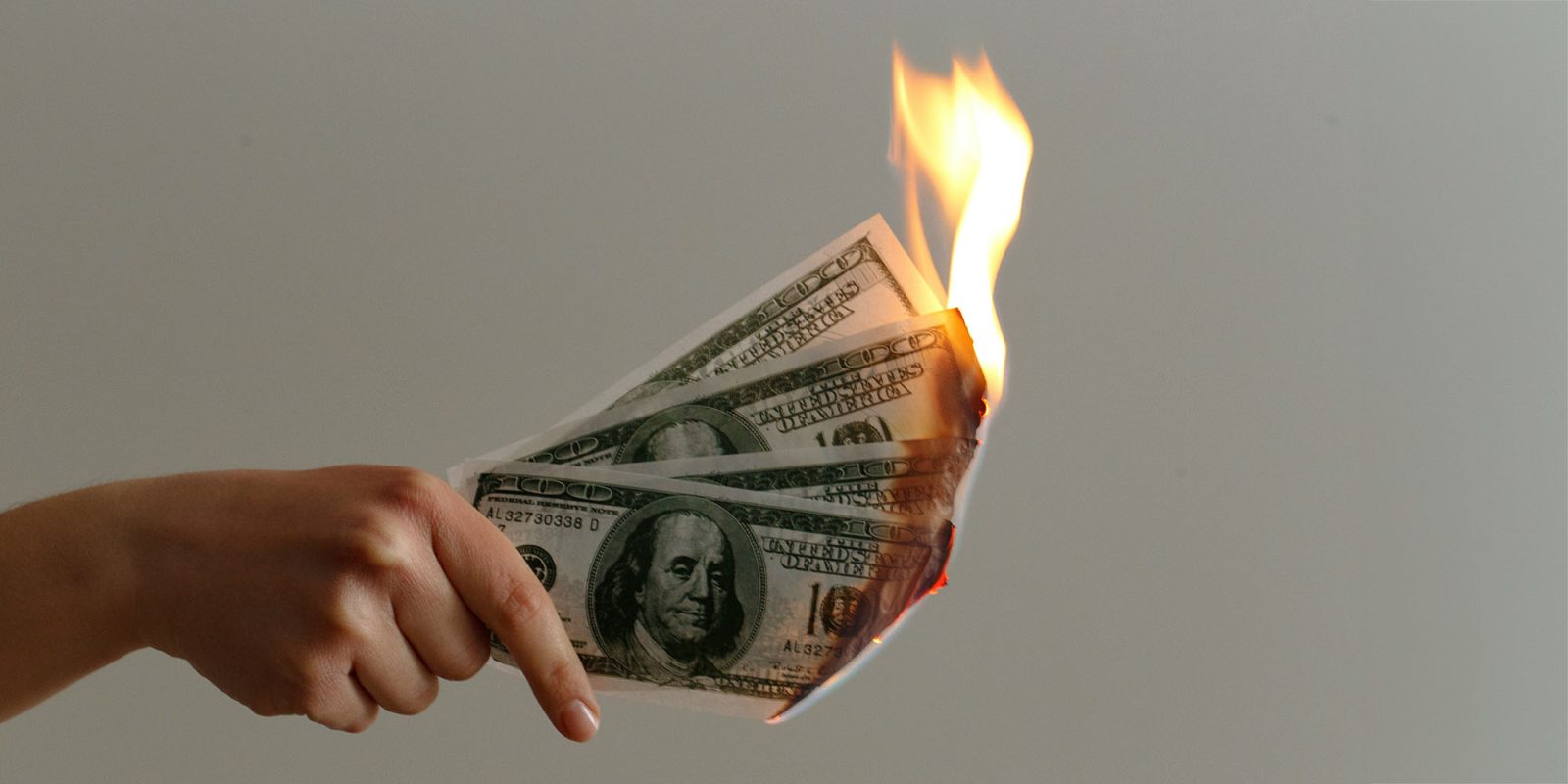 Voice cloning scams | Setting fire to dollar bills