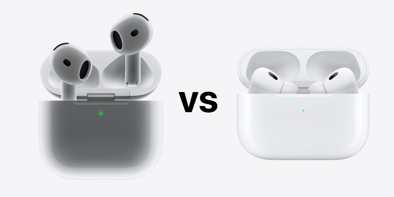 Perbandingan AirPods 4 dan AirPods Pro 2