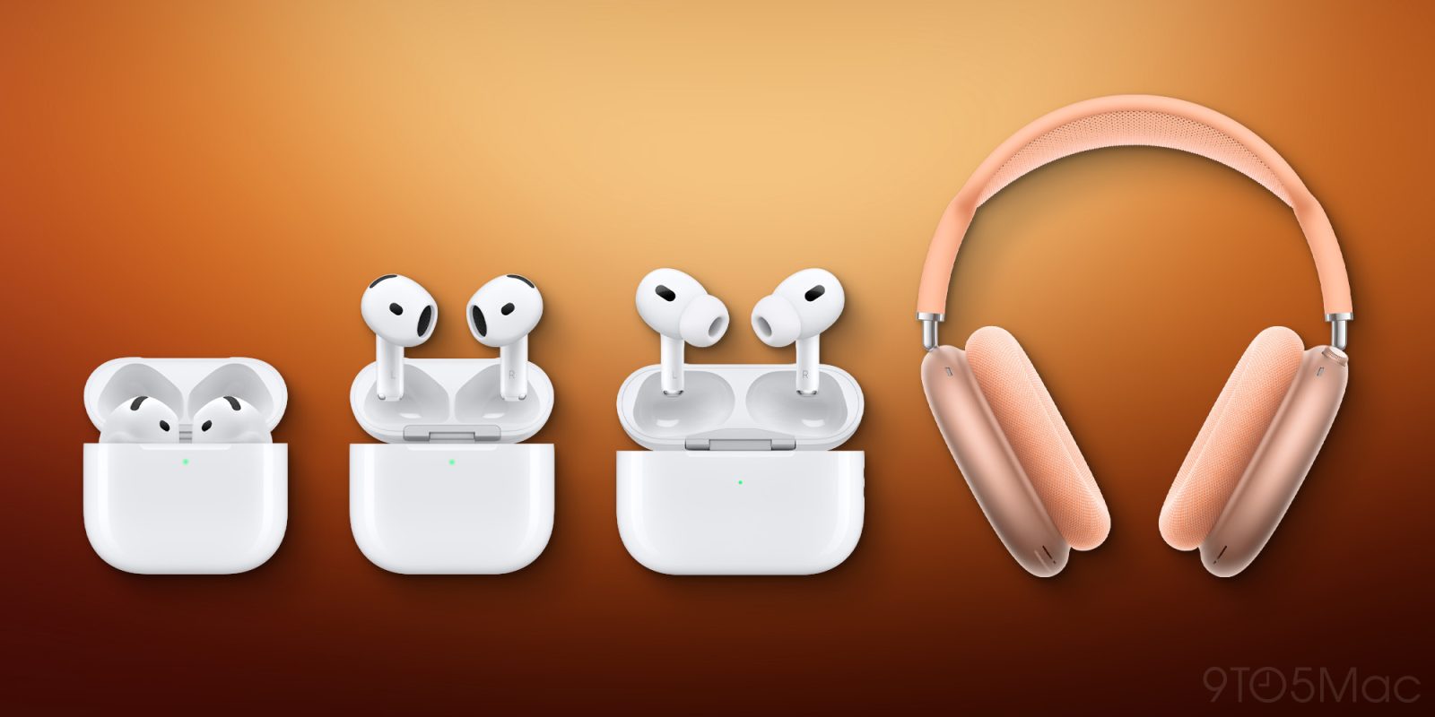 This is the new AirPods range after the announcement of AirPods 4