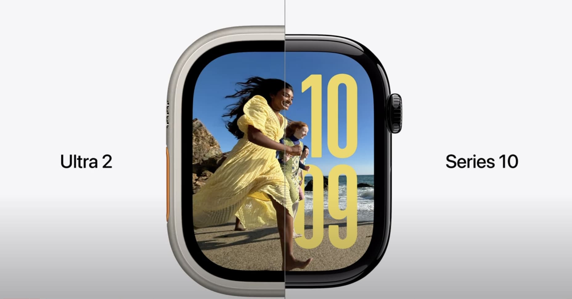 Apple Watch 10 vs Ultra 2 screen