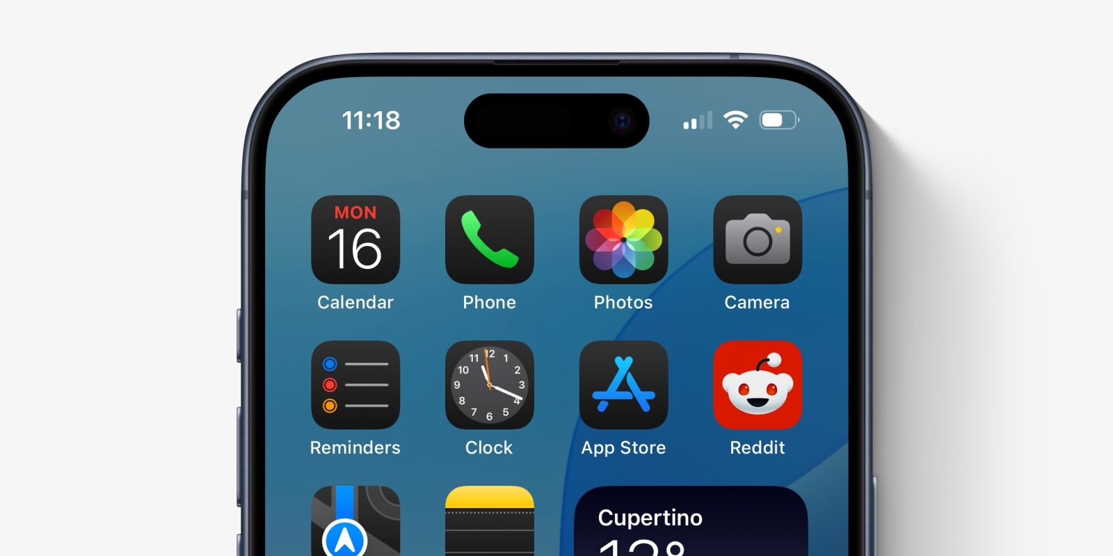 iOS 18 dark app icons