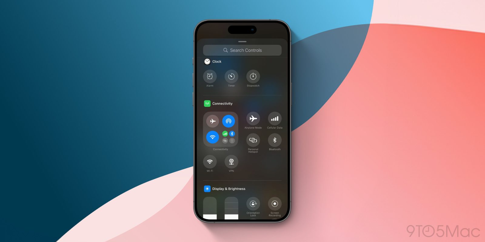 iOS 18.1 beta 5 gives Control Center new connectivity tools, reset option