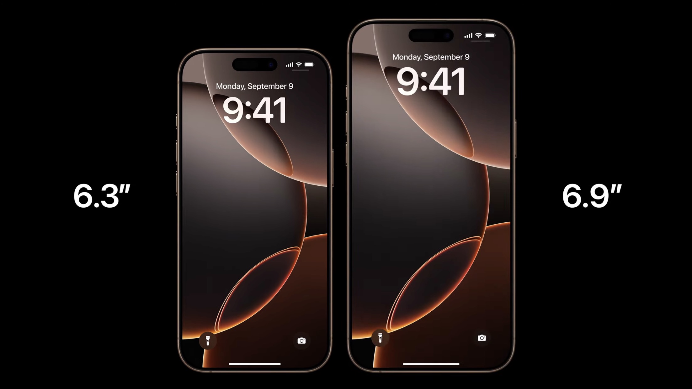 iPhone 16 Pro vs 12 Pro screen size