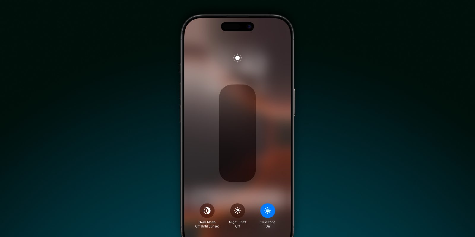 Minimum display brightness for iPhone 16