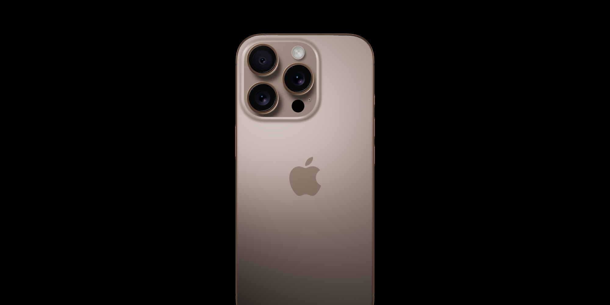 Desert titanium iPhone 16 Pro