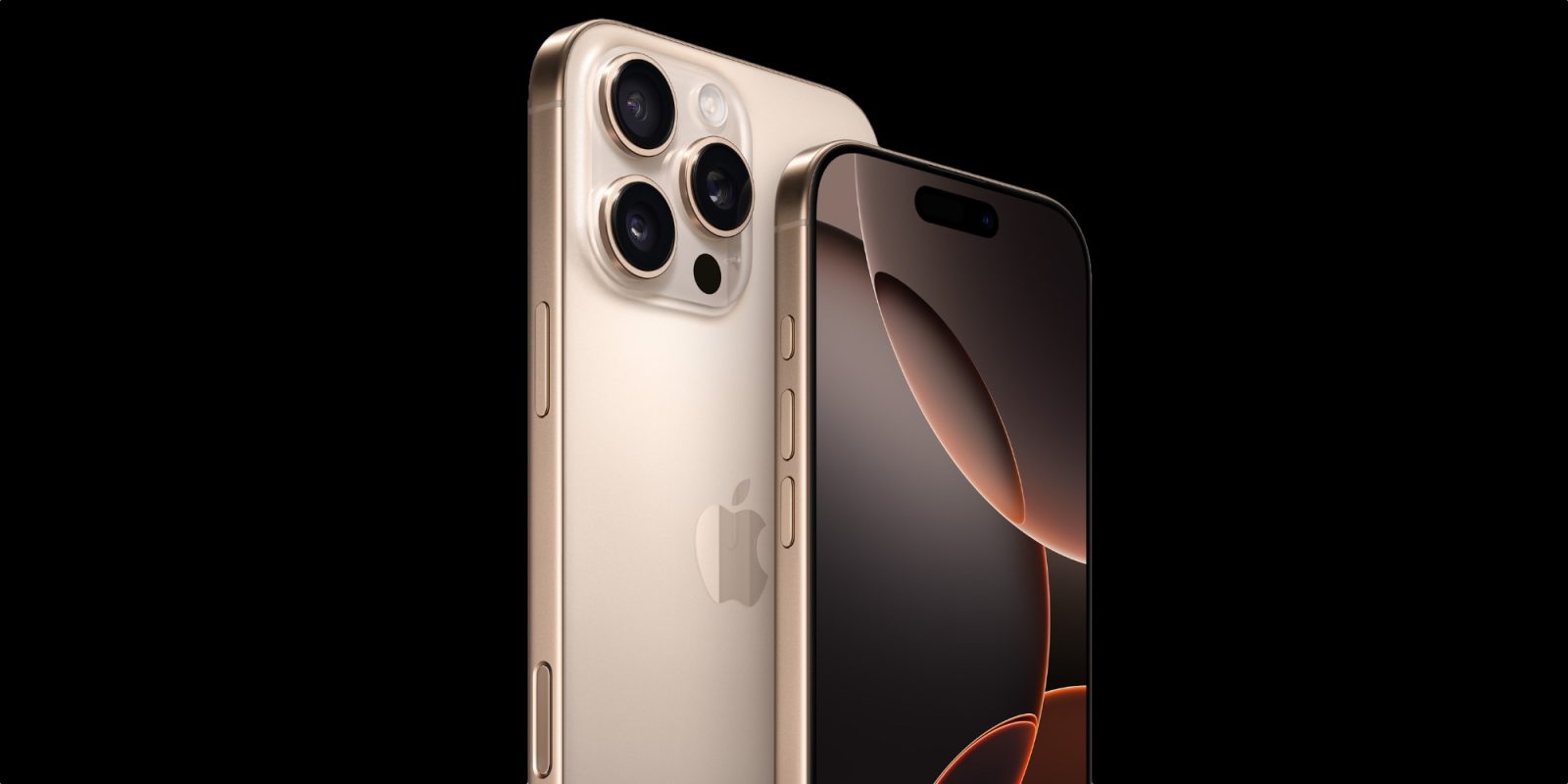 iPhone 16 Pro in Desert Titanium