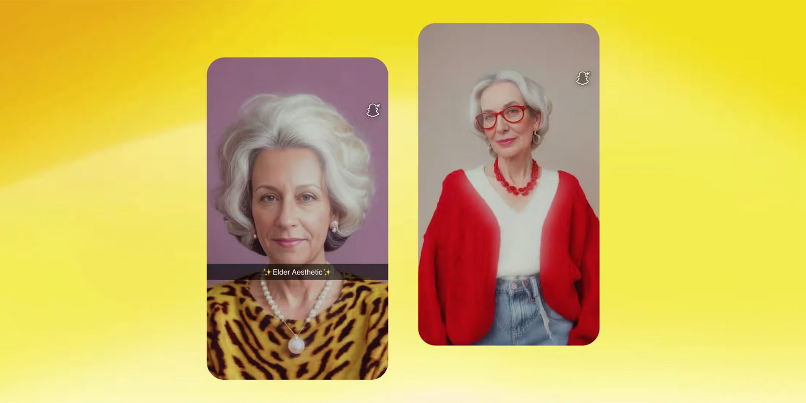 Snapchat está siendo rediseñado y una nueva lente de IA muestra tu envejecimiento