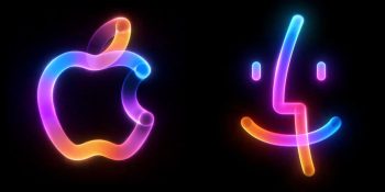 A week of Mac announcements | Stylized Apple and Mac logos