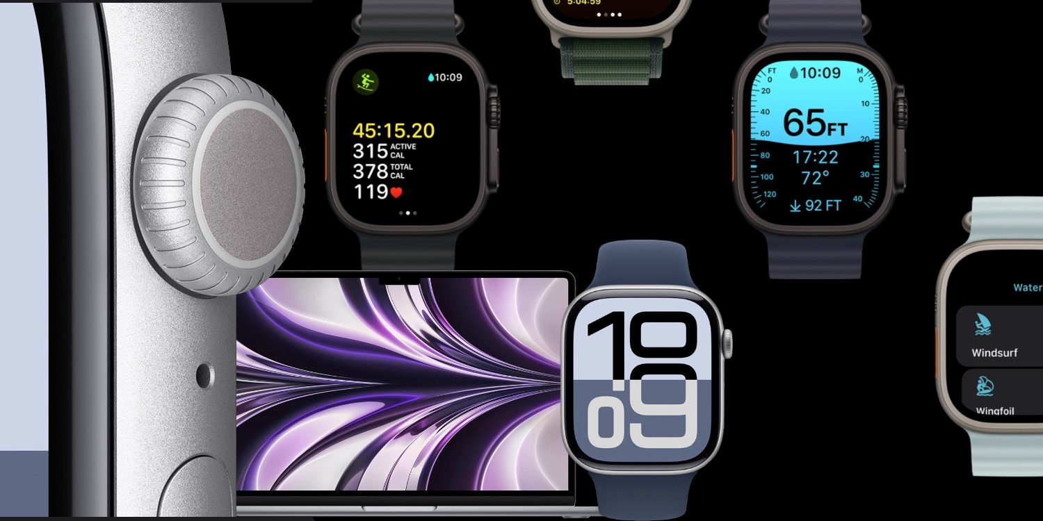 Скидки: Apple Watch Series 10 серебристого цвета 46 мм по самой низкой цене, Apple Watch Ultra 2 со скидкой 99 долларов, MacBook Air M2 со скидкой 399 долларов и другие