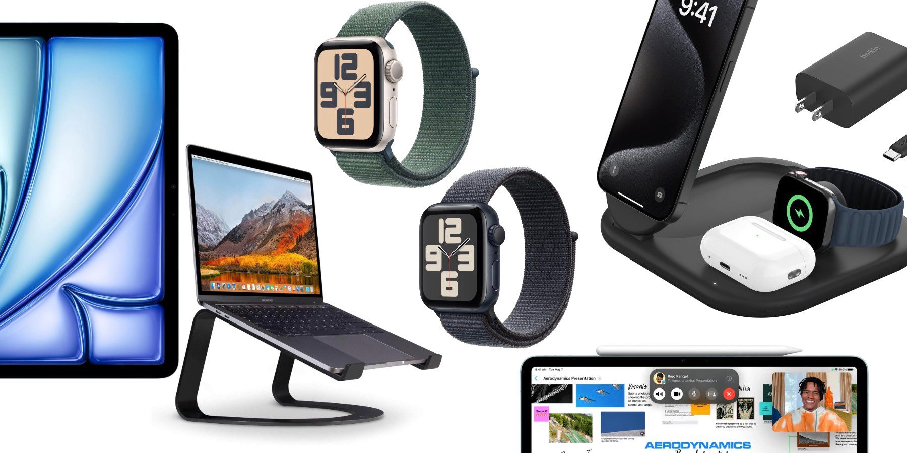 Скидки: Apple Pencil Pro по самой низкой цене, новые конфигурации Apple Watch SE 2 от $189, iPad Air, аксессуары MagSafe и многое другое