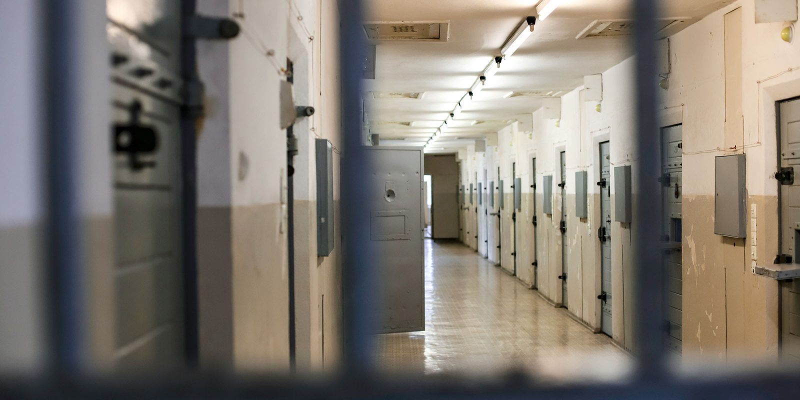 China has detained four Taiwanese employees at the world's largest iPhone plant | Stock photo of prison cells