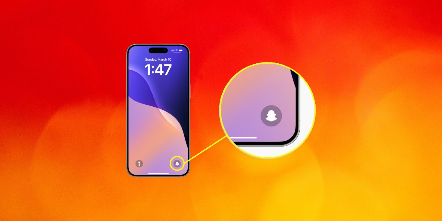 Камера Snapchat станет доступна на экране блокировки iPhone, но без фильтров