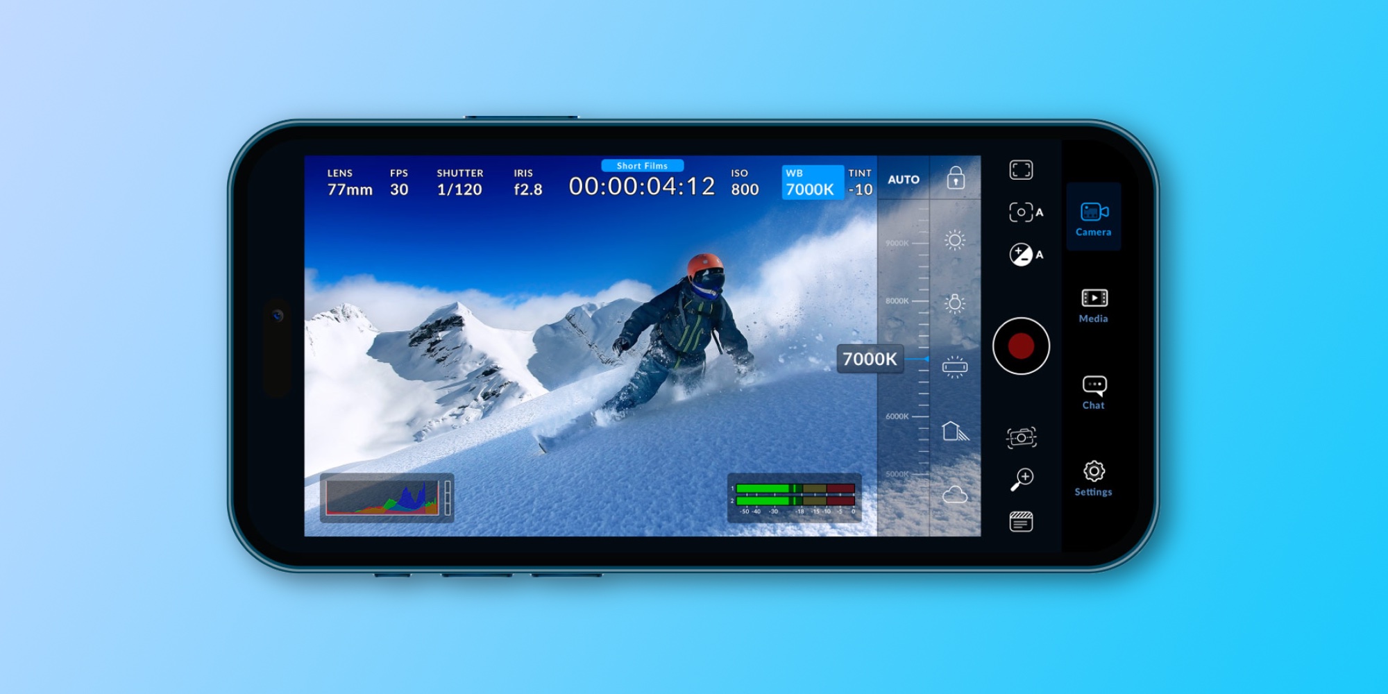 Blackmagic Camera for iPhone