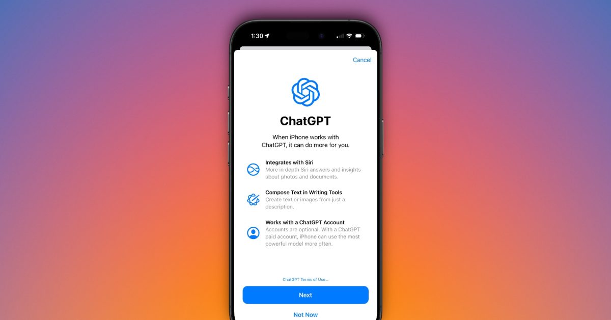 OpenAI says Apple Intelligence users showed little interest in ChatGPT integration