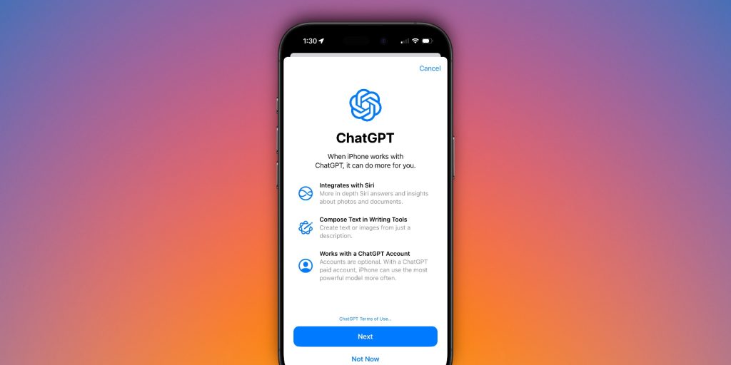 iOS 18.2 ChatGPT