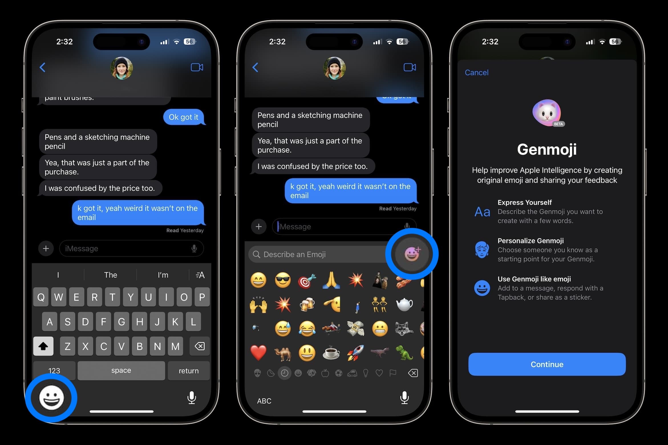 How to use Genmoji on iPhone 2