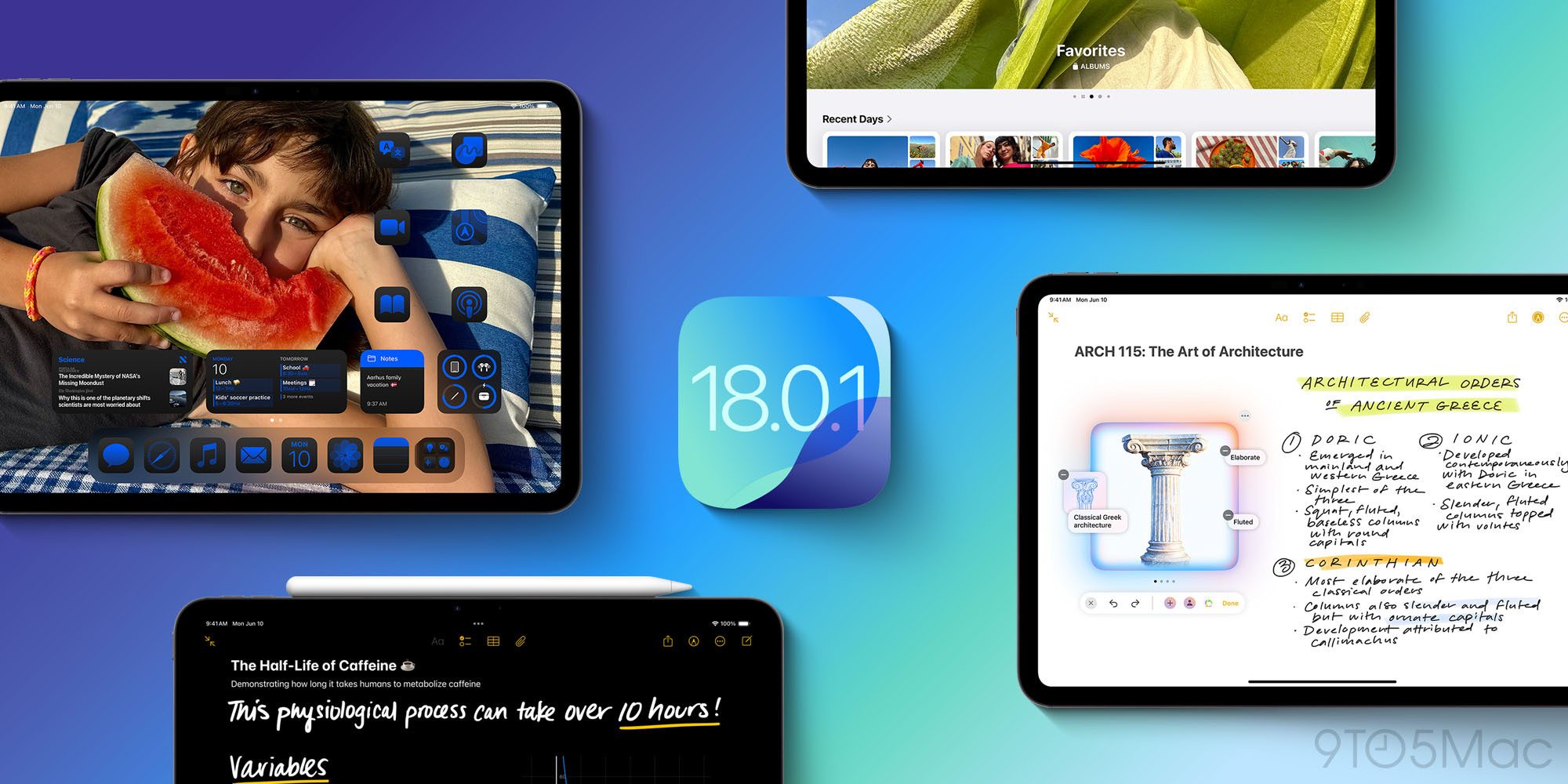 iPadOS 18.0.1 теперь доступна с важным исправлением для M4 iPad Pros