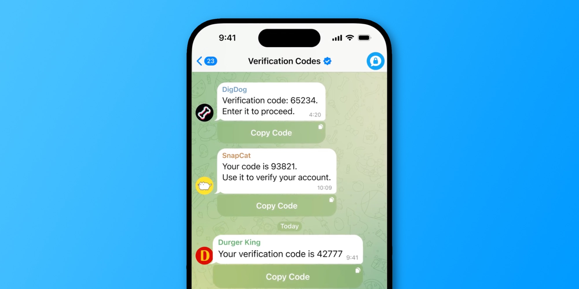 Telegram now lets businesses use the app to verify phone numbers