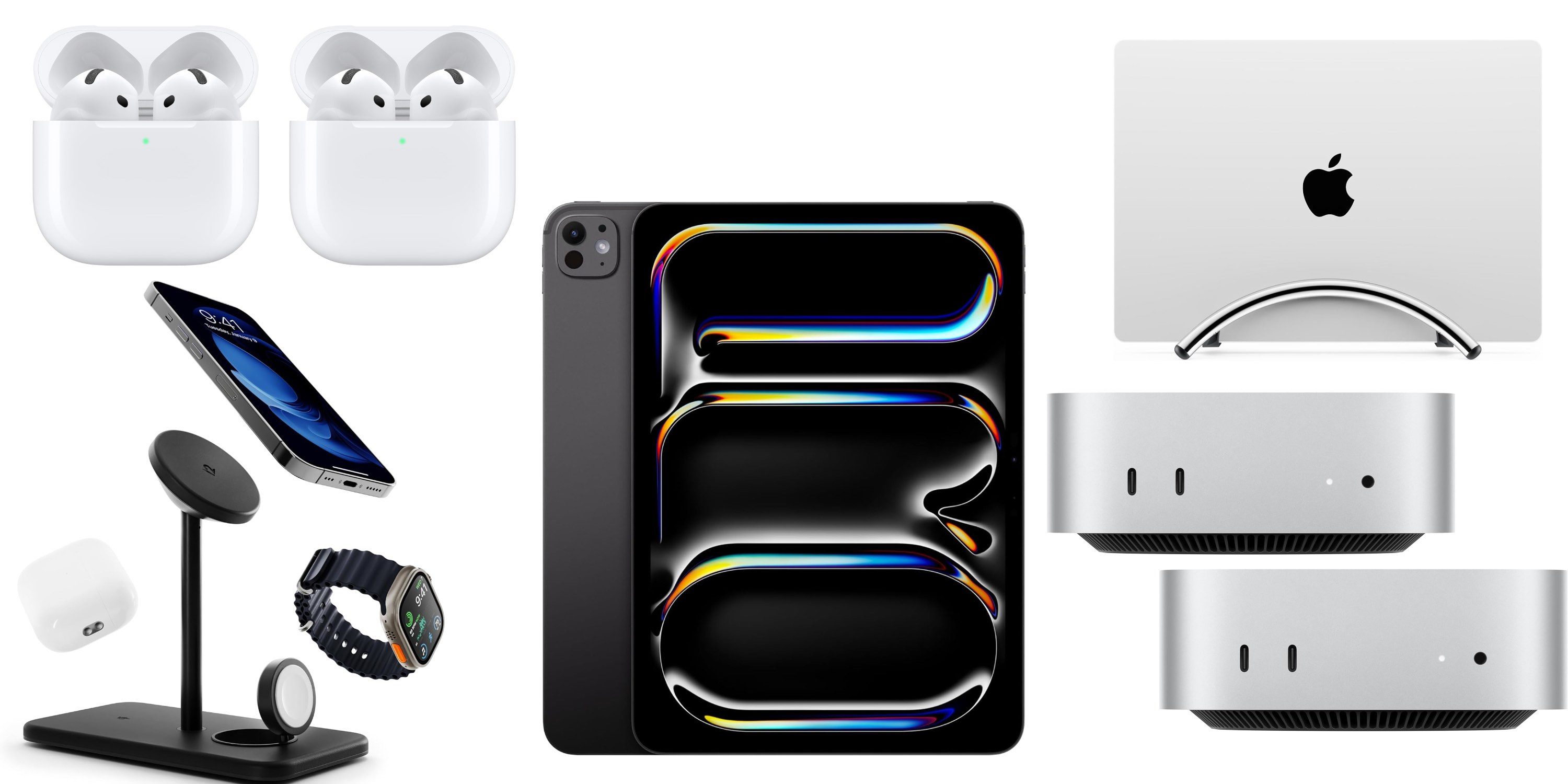 Черная пятница: iPad Pro M4 со скидкой 300 долларов, Mac mini M4 на 500 долларов дешевле, предложения с подарочными картами Apple, техника Twelve South и многое другое