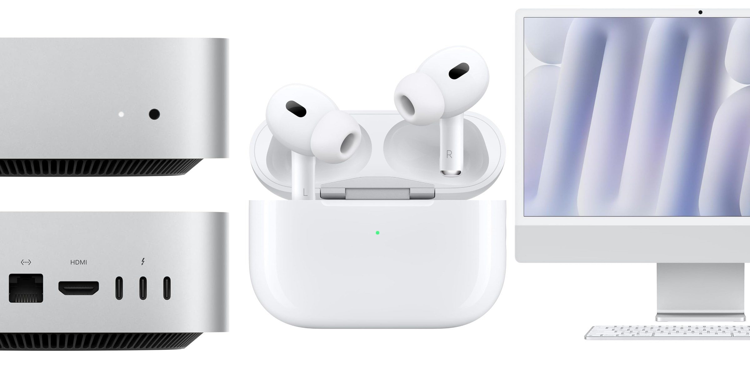 Скидки: Mac mini M4 по рекордно низкой цене, iMac M4 со скидкой до 120 долларов, AirPods Pro 2 за 170 долларов на Amazon, ремешки для часов и многое другое