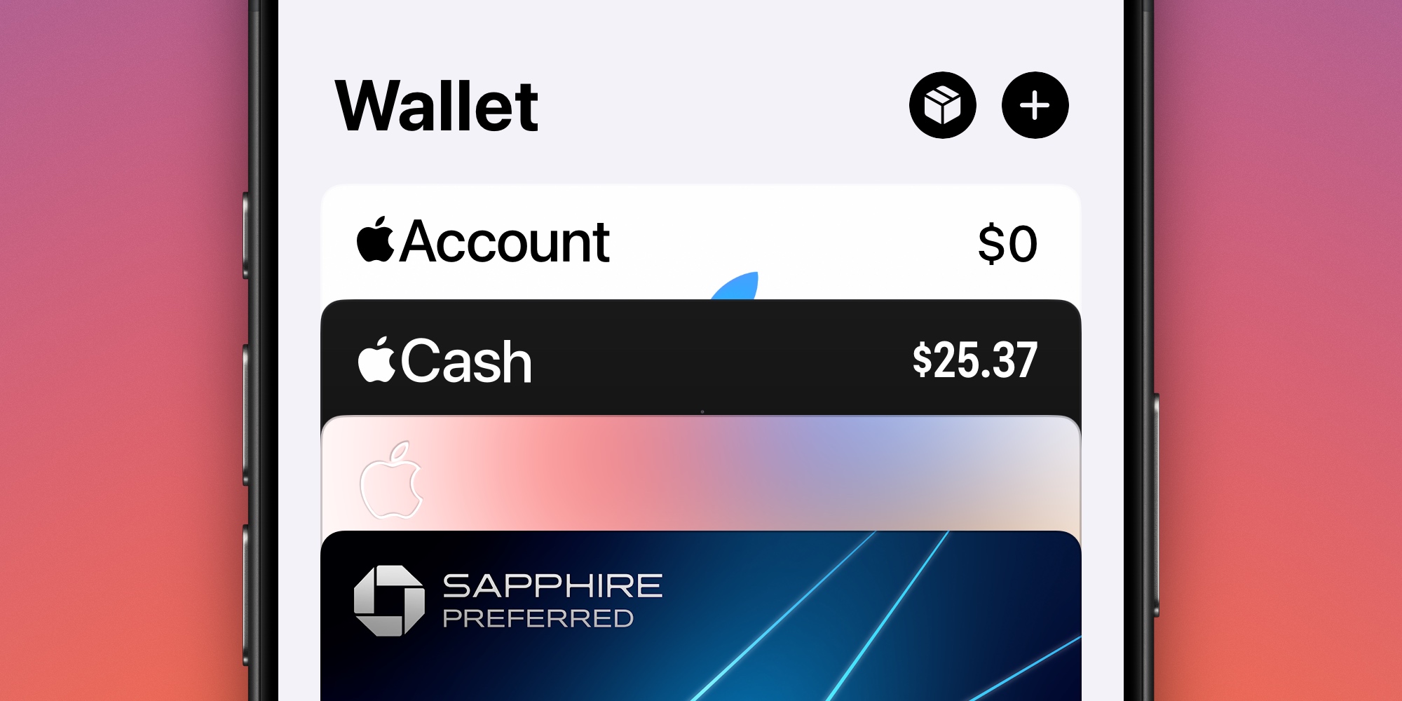 Apple Wallet order tracking