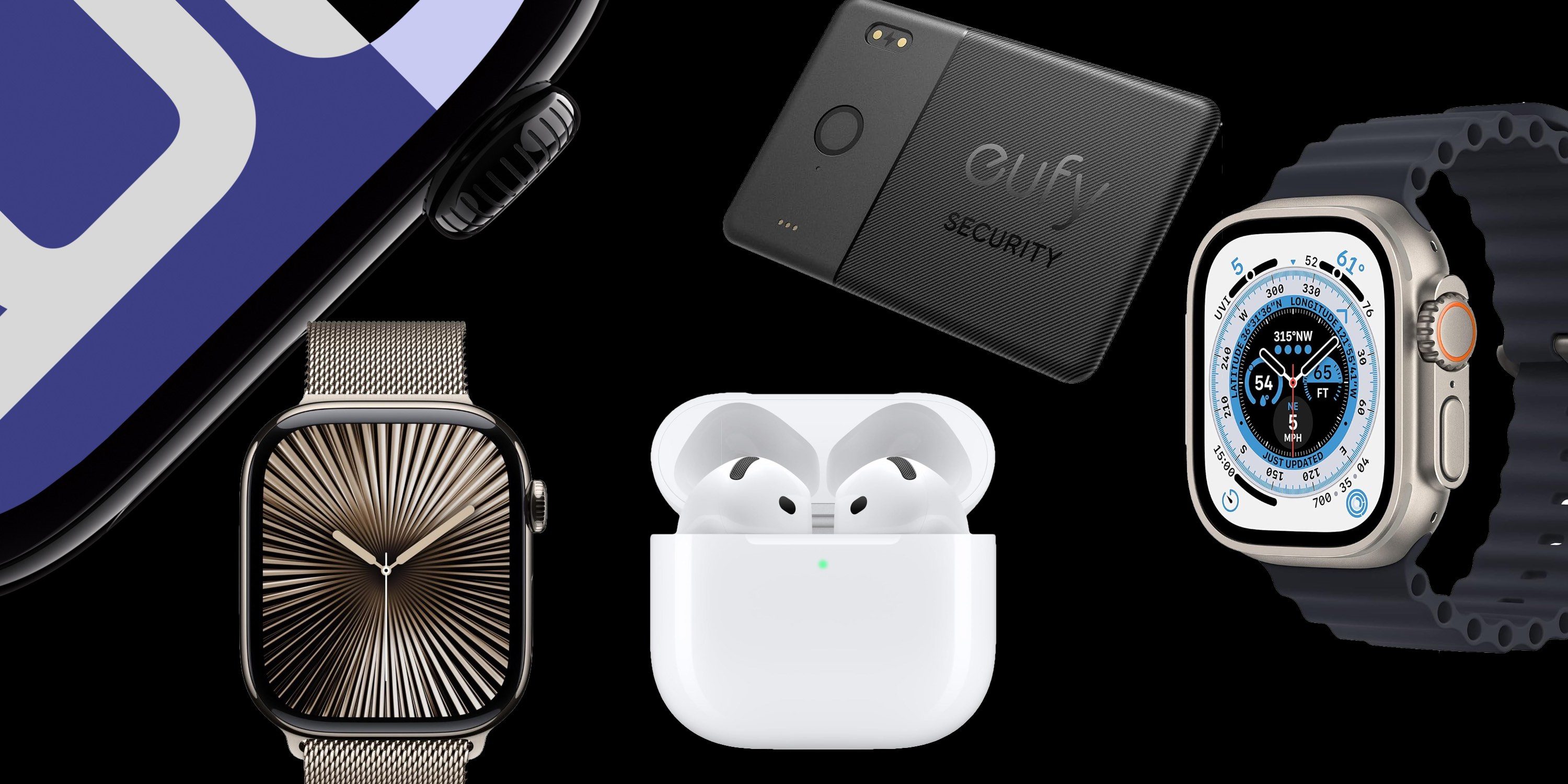 Сделки: Apple Watch Series 10 на $80 дешевле, Apple Watch Ultra на $429 дешевле, AirPods 4, карта для поиска с Find My за $24 и другие