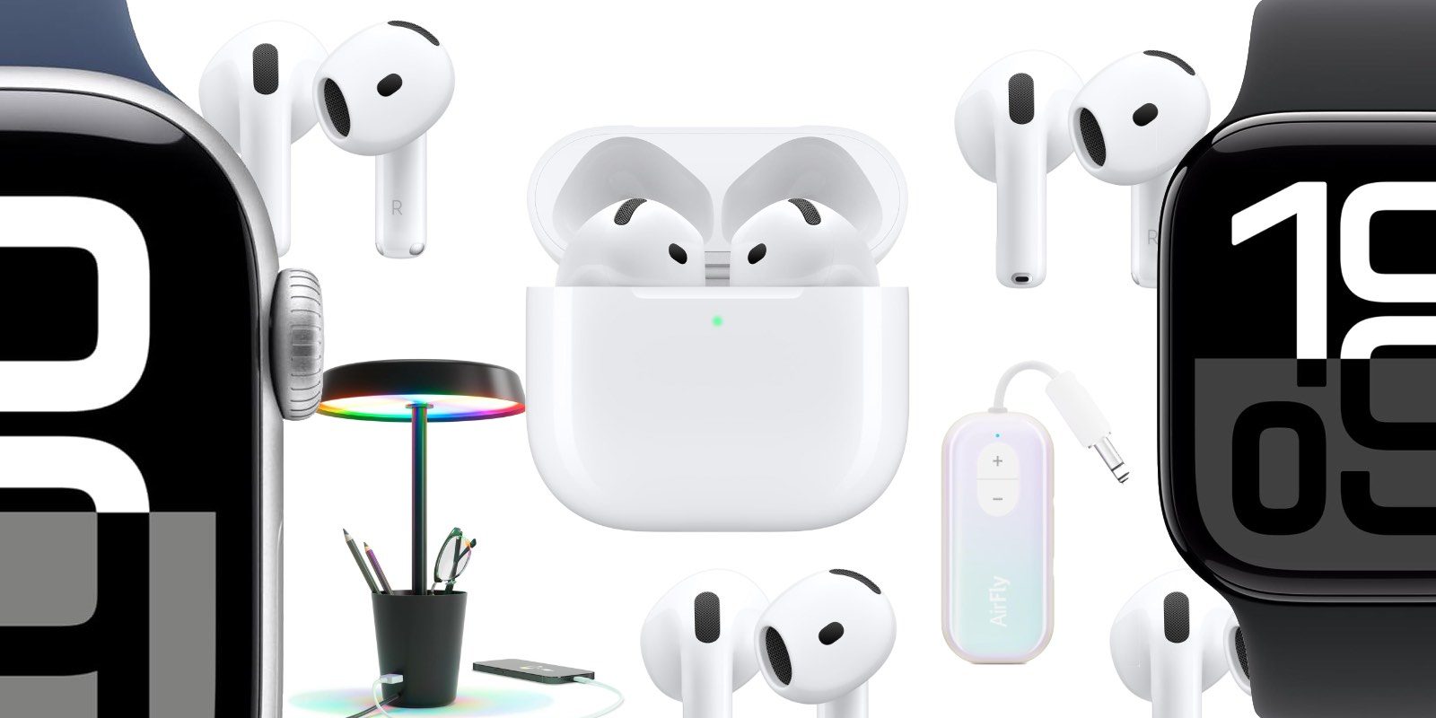 Сделки: AirPods 4 с ANC по лучшей цене — $139, Apple Watch Series 10 от $330, AirFly SE и другое