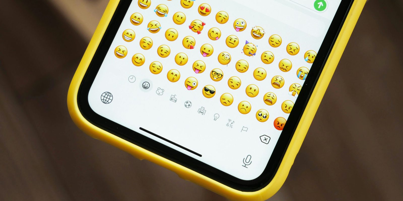 These emoji and acronyms are no longer cool | Emoji picker on an iPhone