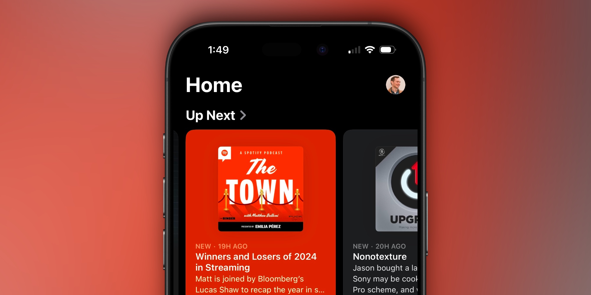 Apple Podcasts Up Next