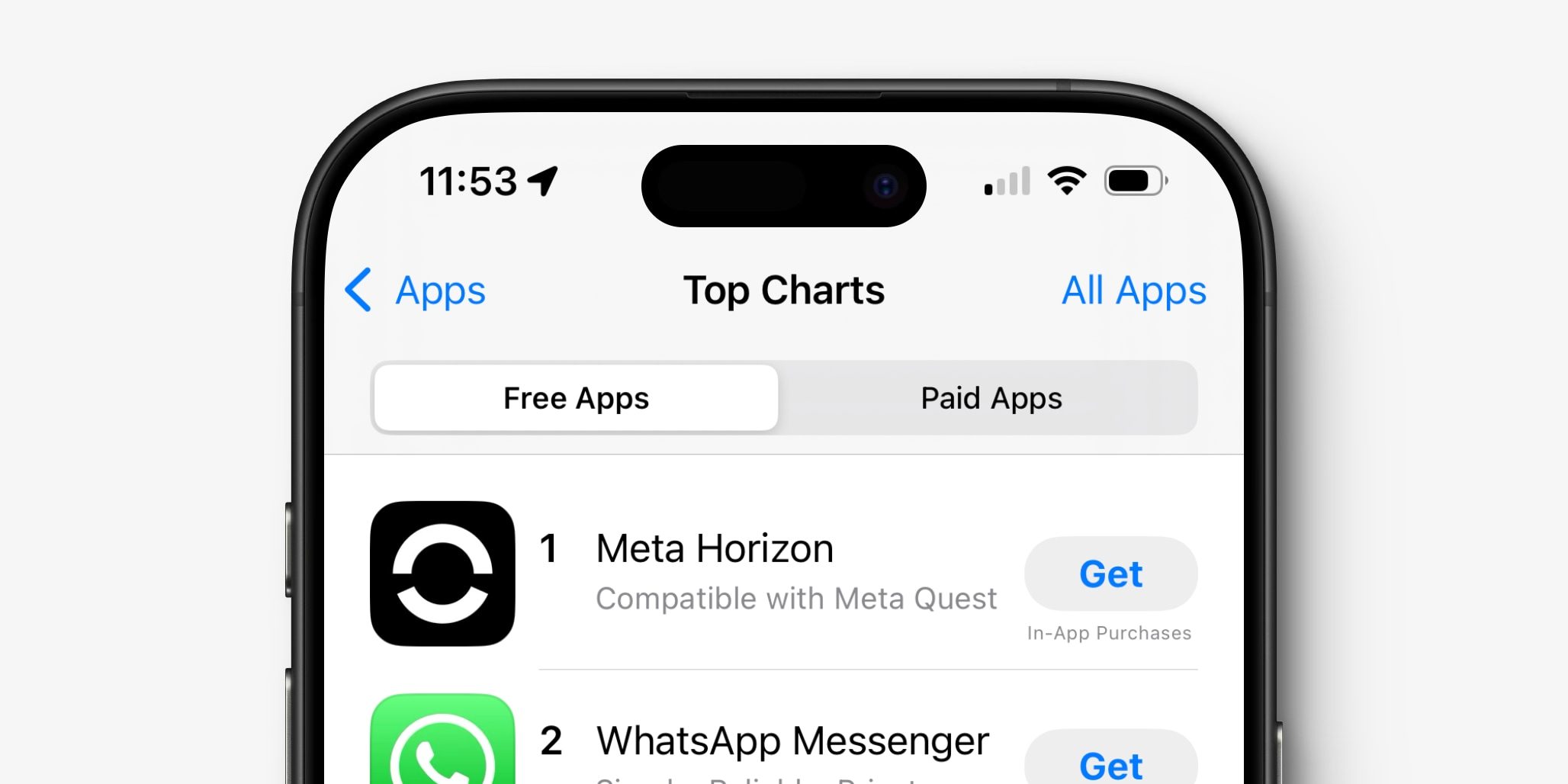 Гарнитуры Meta Quest стали популярными рождественскими подарками, а приложение возглавило App Store