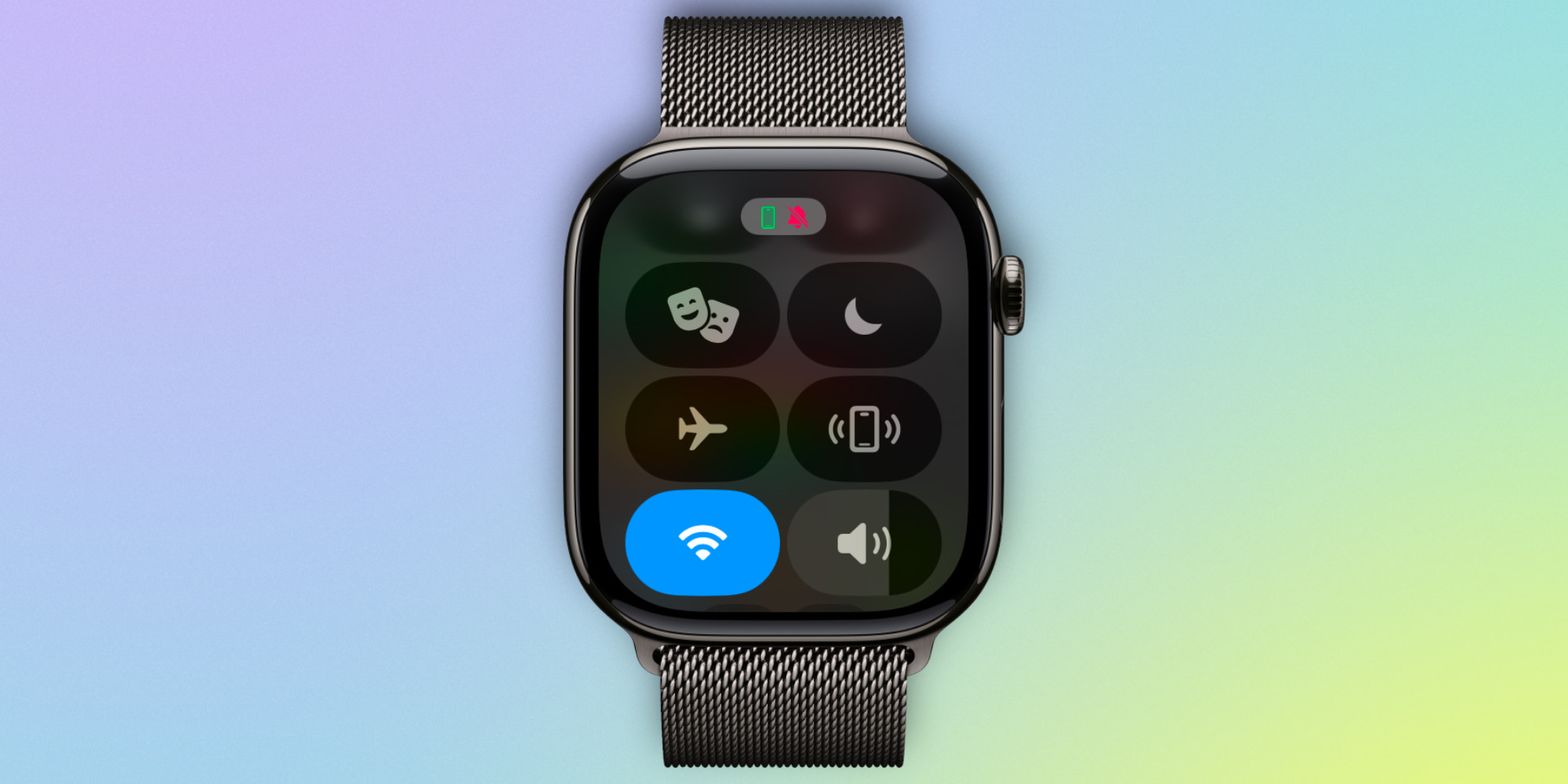 watchOS コントロール センター