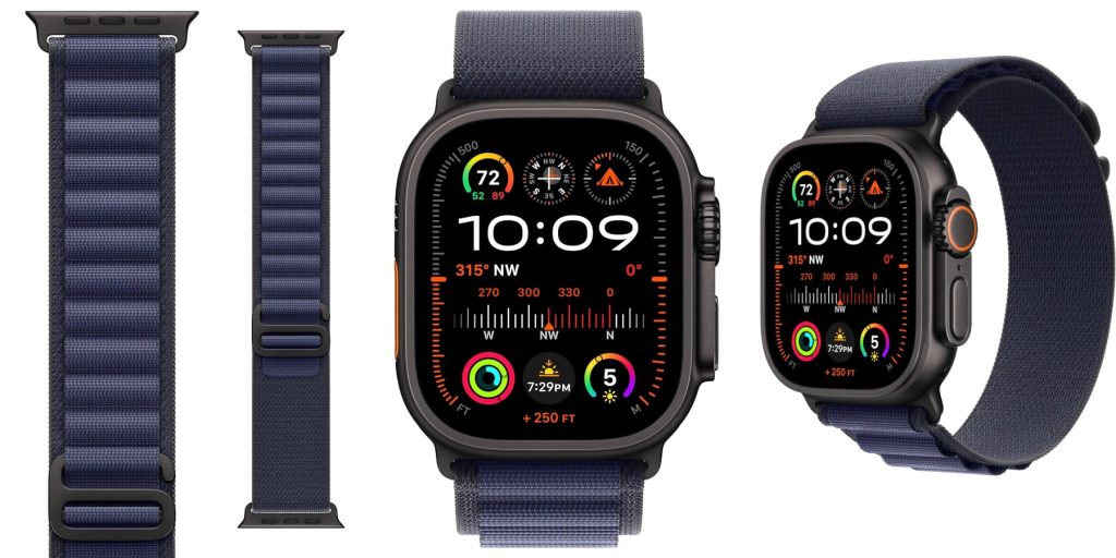 Apple Watch ‍Ultra 2 with Navy Ocean band