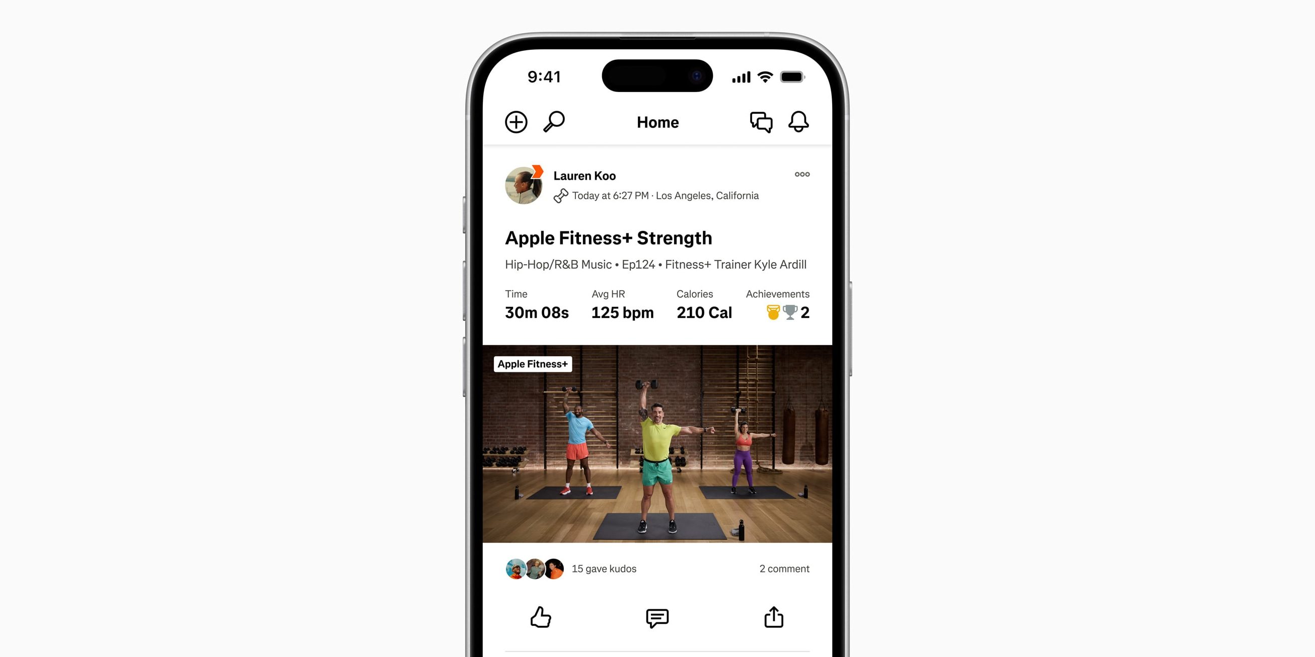 Apple Fitness+ объявляет об интеграции со Strava и новой программе силовых тренировок