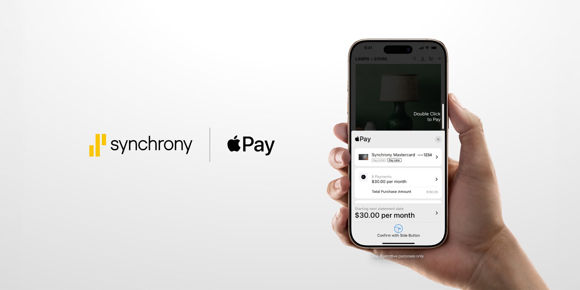 Финансирование Apple Pay от Synchrony запущено, поддержка вознаграждений появится позже
