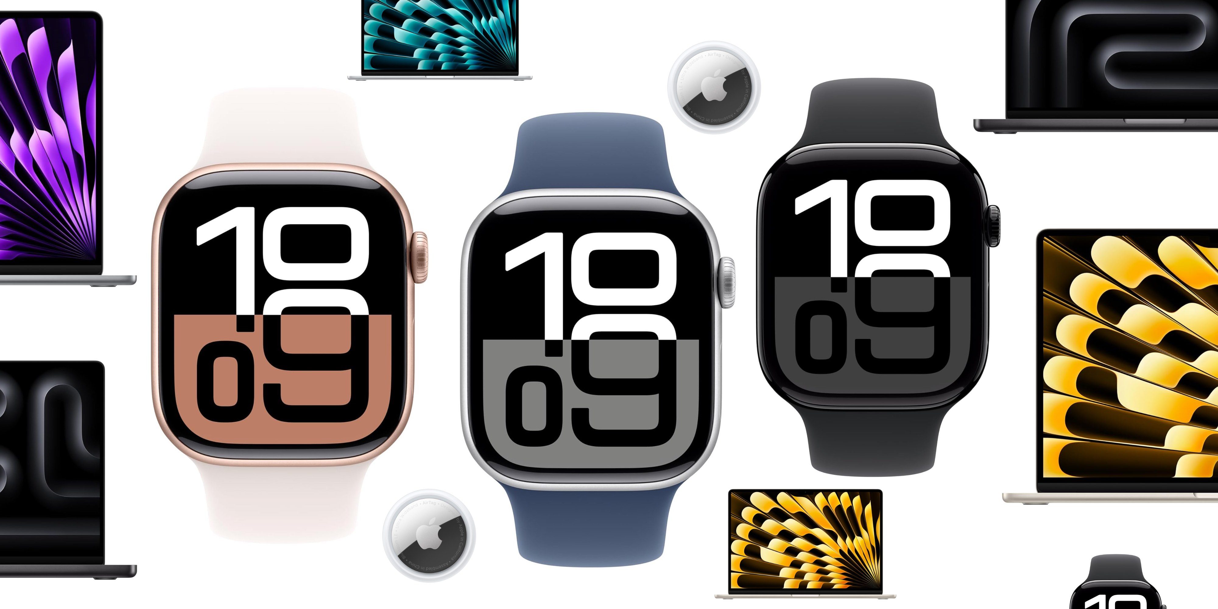 Скидки: Apple Watch Series 10 за $329, iPhone 15 со скидкой $299, защитные стекла для iPhone 16e от $3, MacBook Air/Pro и другое