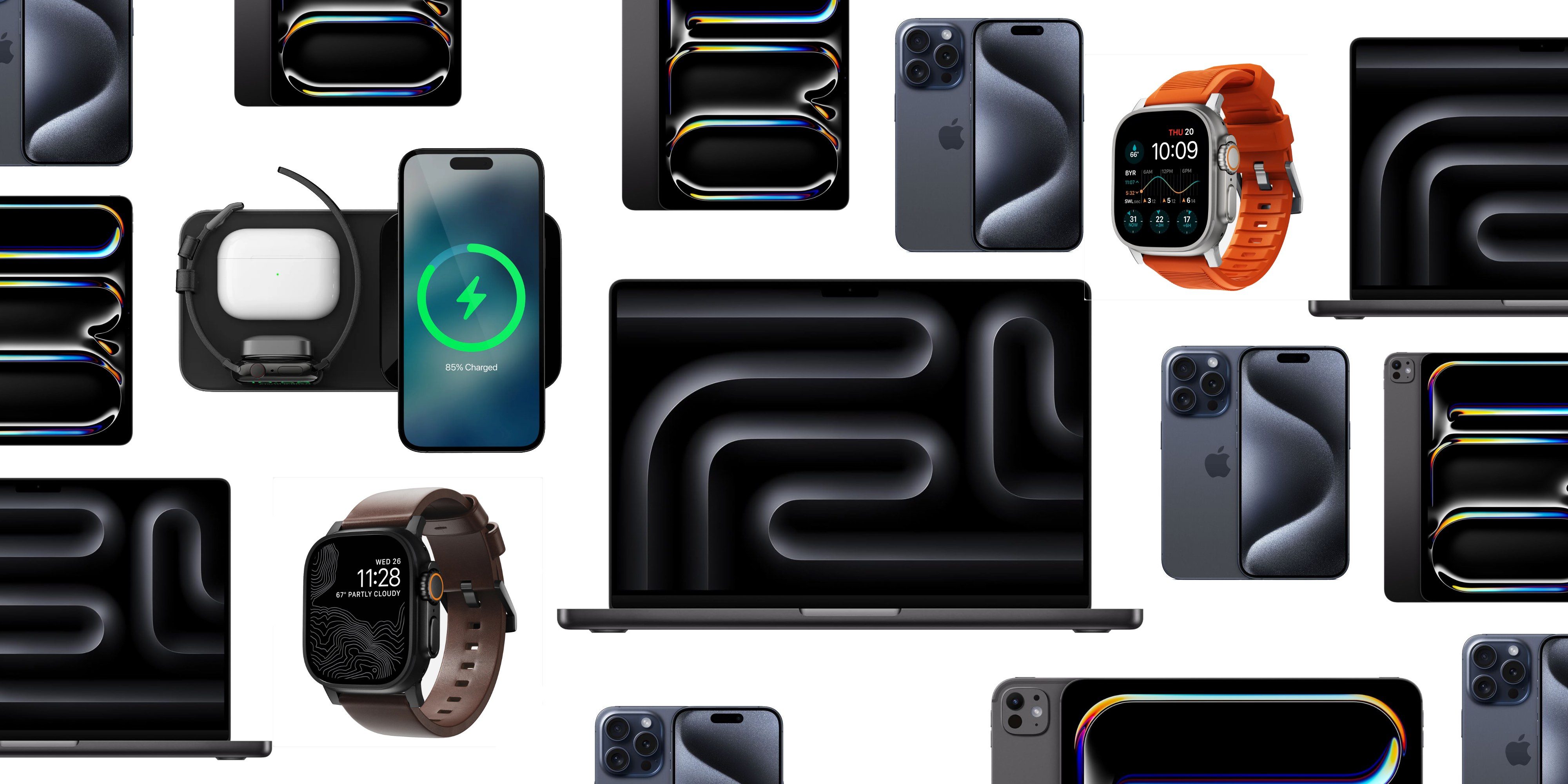 Сделки: MacBook Pro M4 Pro с 48 ГБ ОЗУ со скидкой 300 долларов, iPhone 15 Pro со скидкой 500 долларов, ремешки Nomad для Apple Watch и многое другое