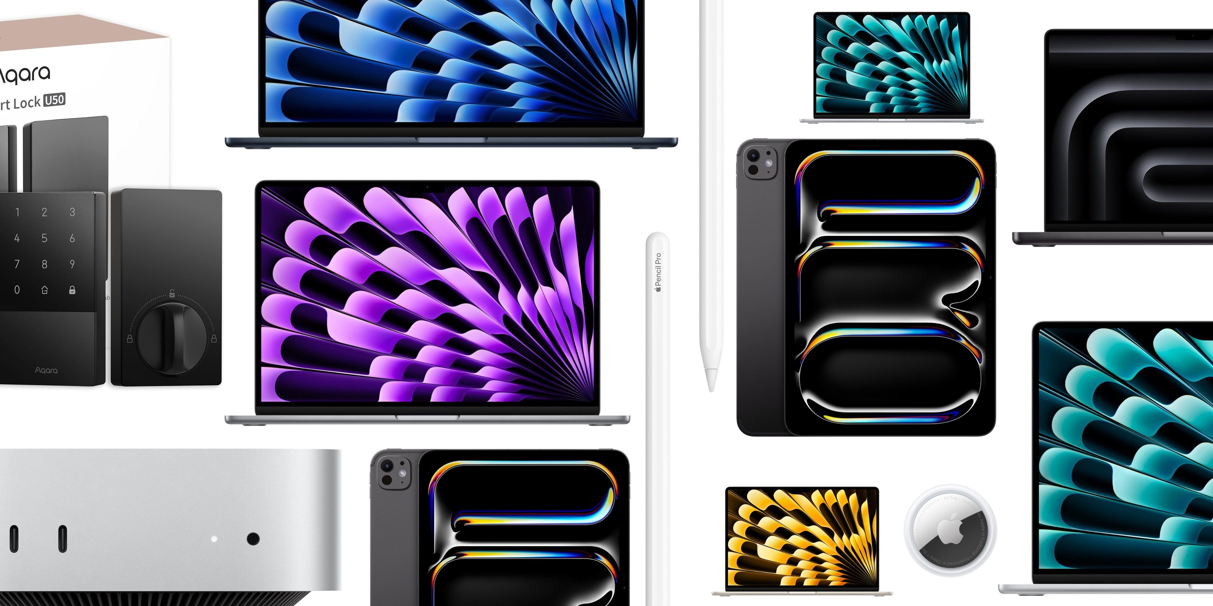Скидки: iPad Pro M4 со скидкой $250, Apple Pencil Pro почти на 25% дешевле, умный замок Apple Home Key за $90, MacBook Air M3, и многое другое