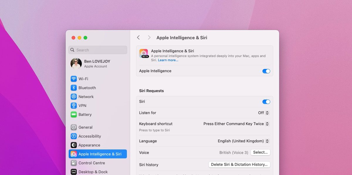 Ошибка в обновлениях macOS и iOS повторно включила Apple Intelligence для некоторых пользователей, отказавшихся от нее