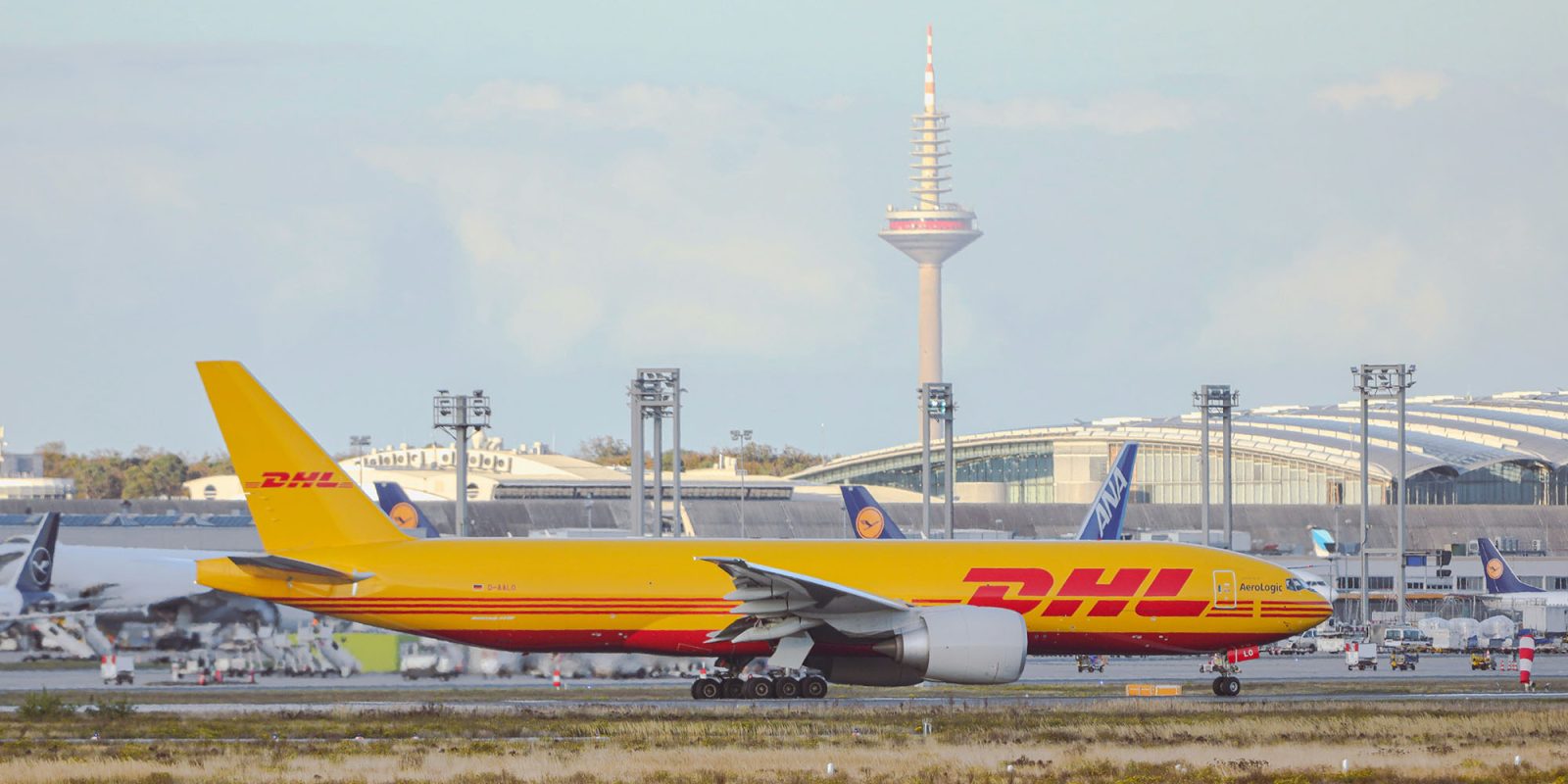 Consumer electronics from China getting more expensive as tariffs bite | DHL freight plane shown