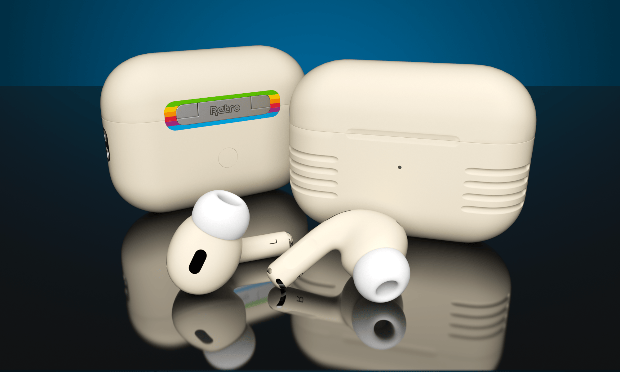ColorWare now selling ‘retro’ AirPods Pro 2 and AirPods 4 w/ ANC in ...