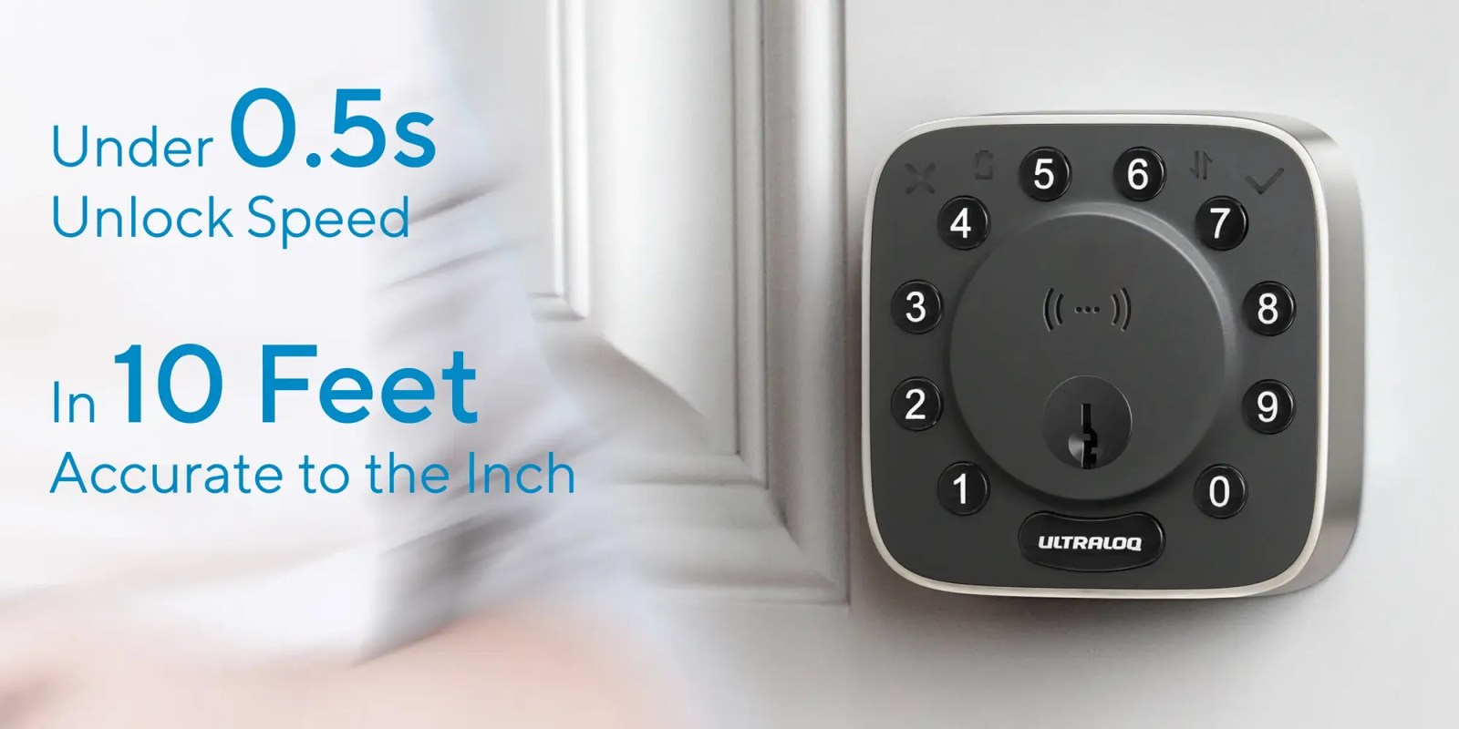 Ultra Wideband smart door locks are coming – here's why you'll want one | Ultraloq Bolt Mission shown