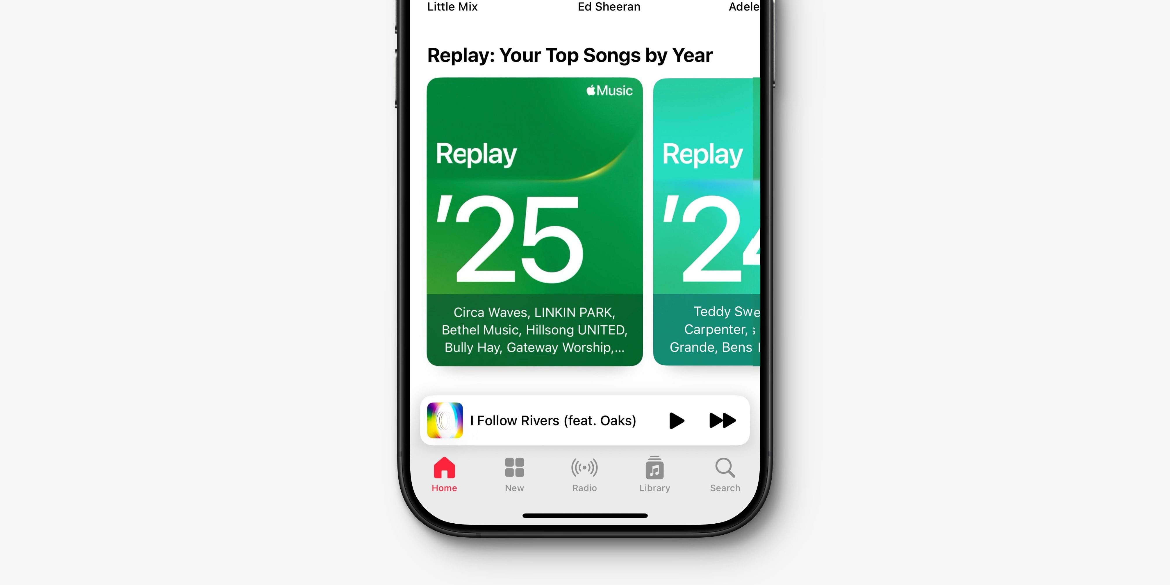 Плейлист Apple Music Replay 2025 уже доступен