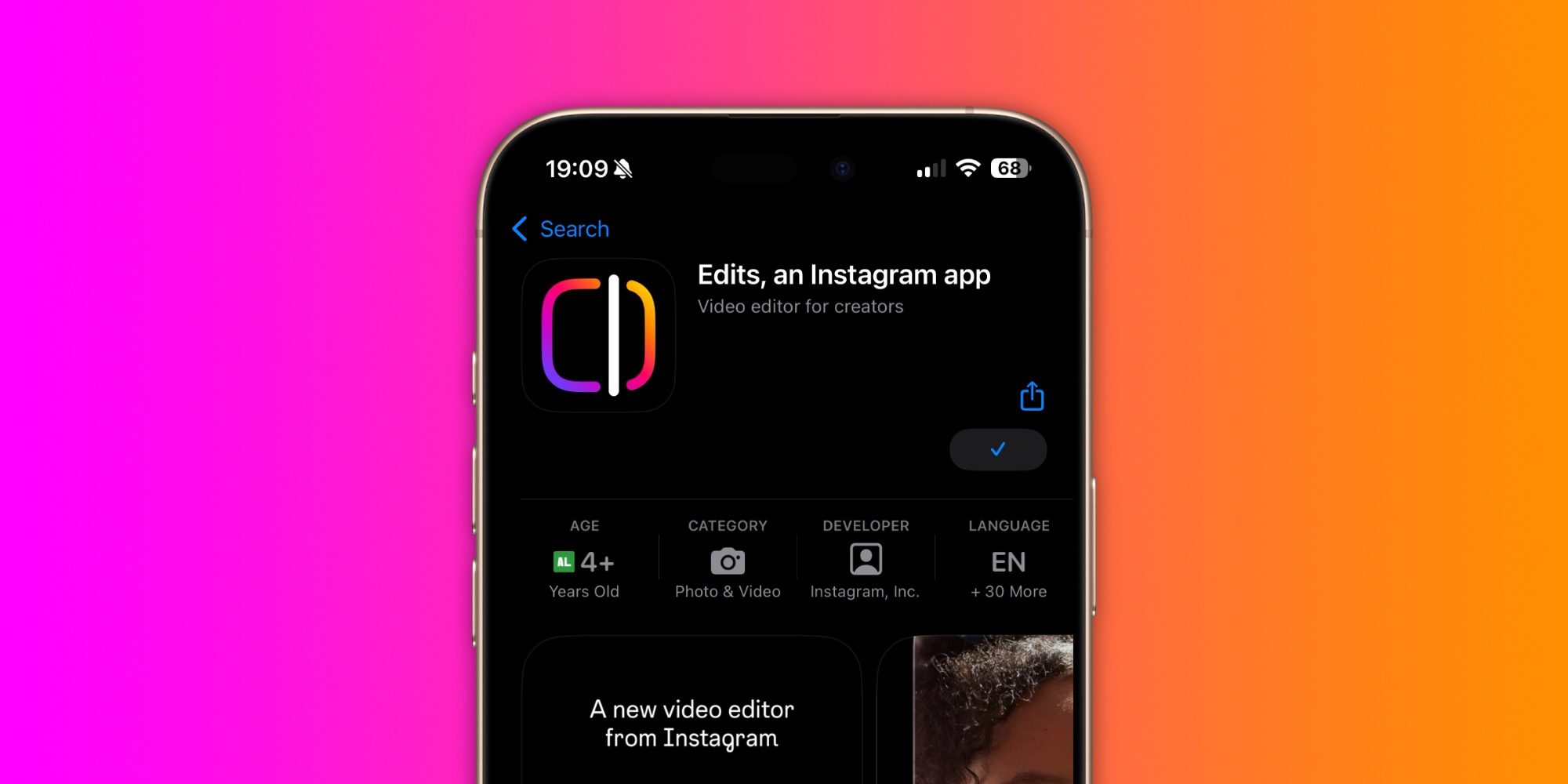 Instagram откладывает запуск нового конкурента CapCut — приложения Edits